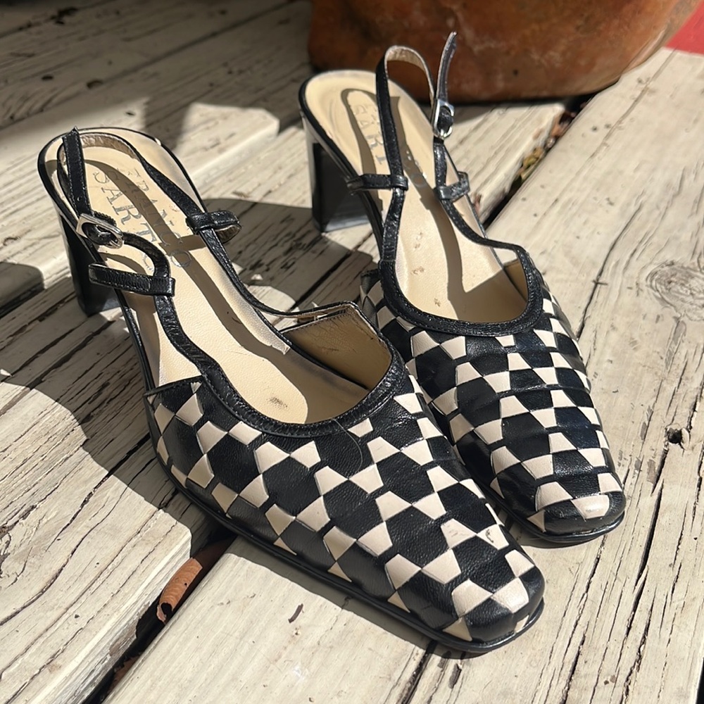 Franco Sarto slingback heels